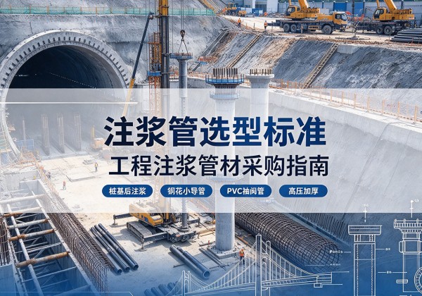 罗城注浆管选型标准